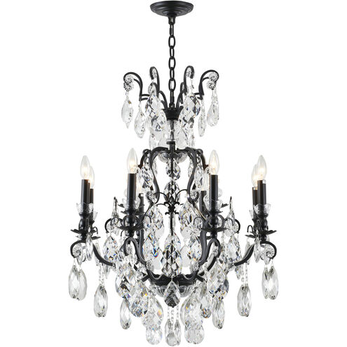 Canada LED 43 inch Matte Black Chandelier Ceiling Light